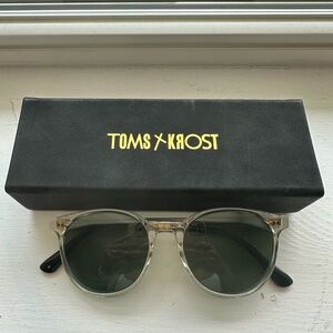TOMS x KROST Clear Sunglasses